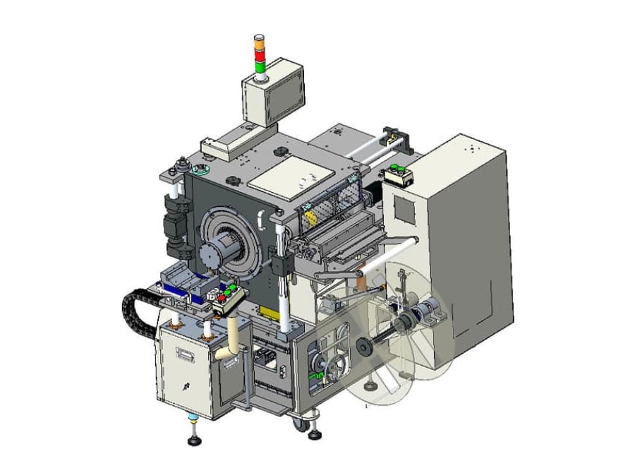 LARGE STATOR HORIZONTAL SLOT CELL INSERTER GMW CS-12E